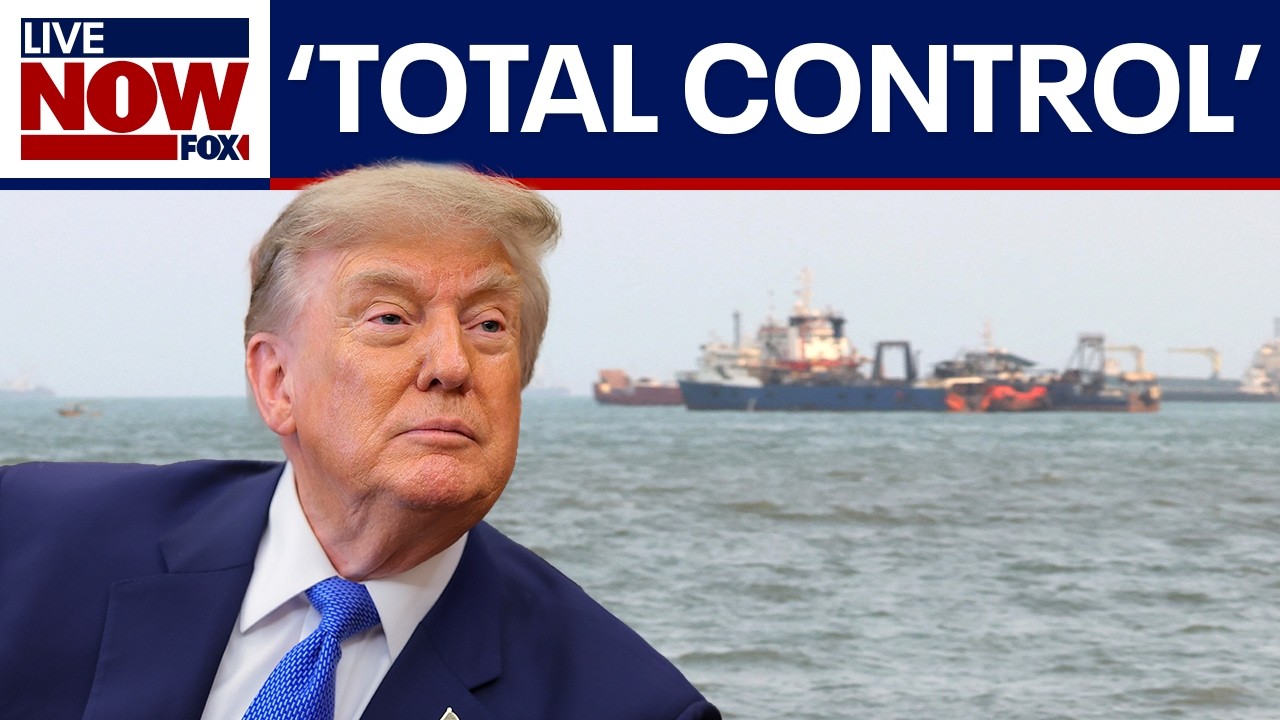 Trump says US has 'total control' over Strait of Hormuz