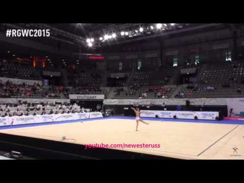 Jasmine Kerber Hoop Q - World Championships Stuttgart 2015