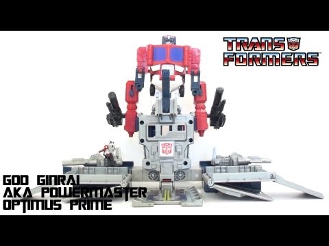 Video Review of the Takara/Tomy C-310: God Ginrai (Powermaster Optimus Prime)