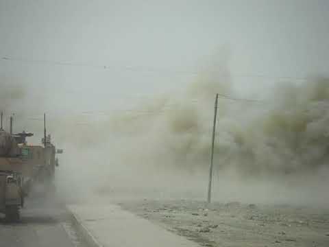 EOD, ROUTE CLEARANCE, IED Disposal Route Broadway Mosul Iraq 2008