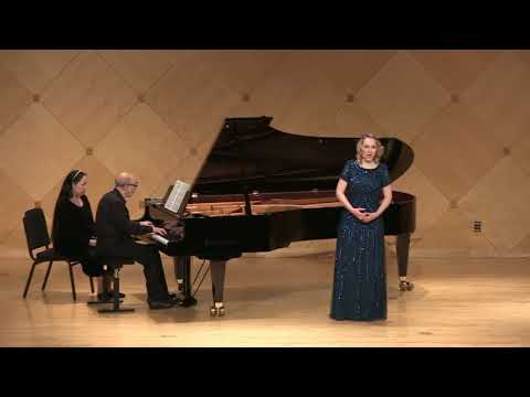 Angela Brower, mezzo-soprano - Copland's At the River