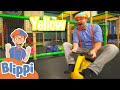 Blippi Visits The Kids Club Indoor Playground Learn Colors Educational Videos For Kids