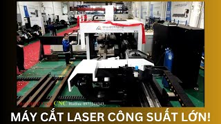 Máy cắt laser fiber công suất lớn Ironwood