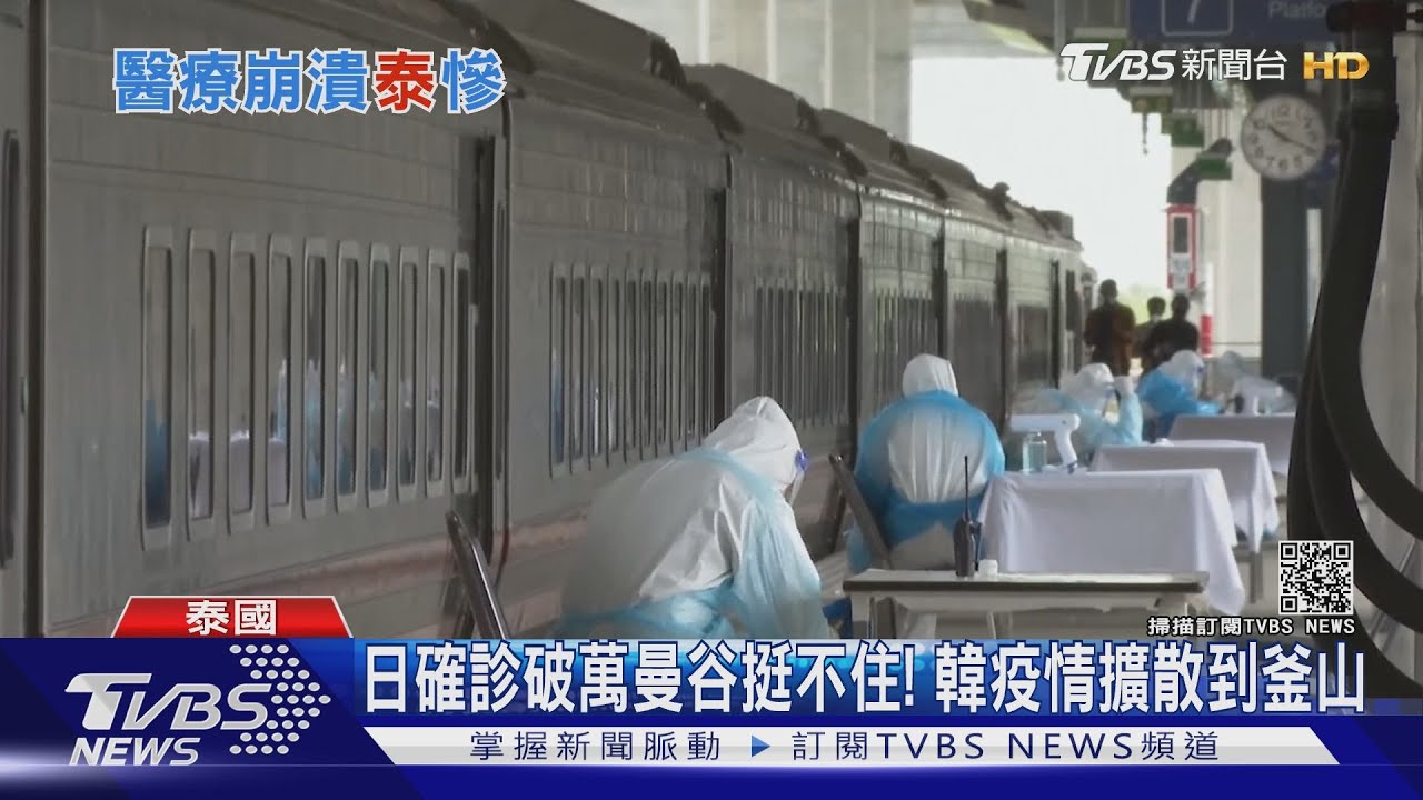 日確診破萬曼谷挺不住!韓疫情擴散到釜山