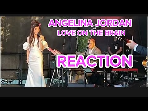 Angelina Jordan singing "Love On The Brain" REACTION