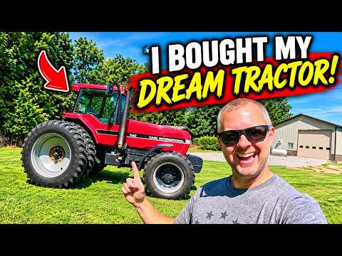 I Bought My Dream Tractor! Case IH 7140 Magnum