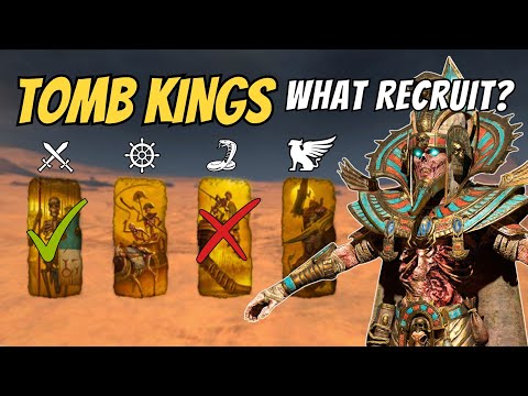 Tomb Kings Units Guide, What You NEED to Recruit & What NOT | Total War Warhammer 3