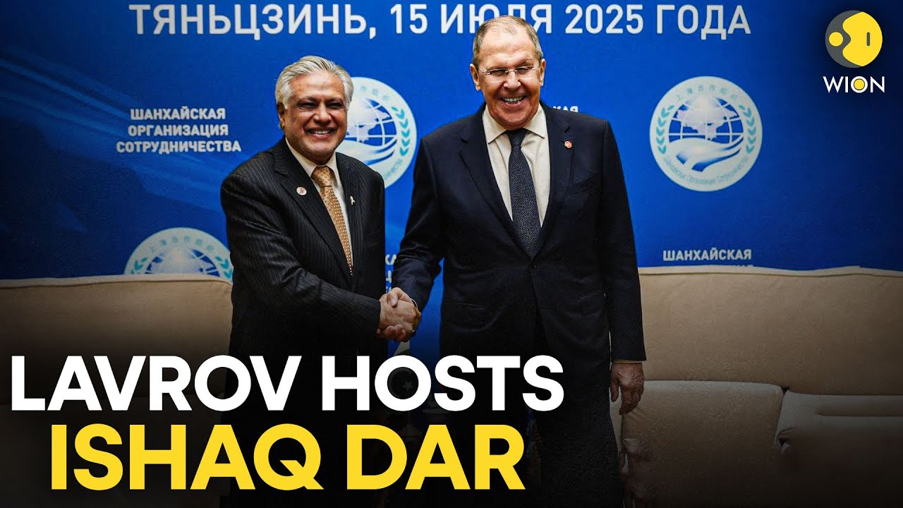SCO Meeting LIVE: Sergey Lavrov Hosts Pakistani Counterpart Ishaq Dar For Talks | SCO Live | Russia