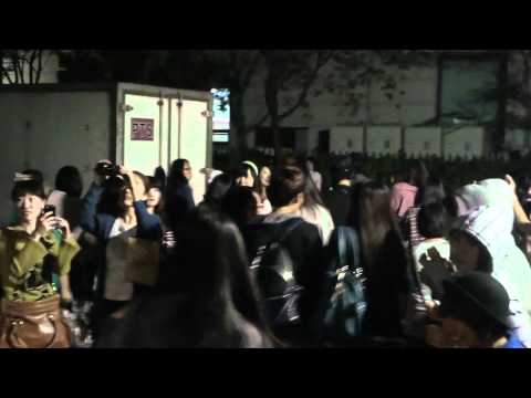 110927 『 Donghae Yesung Ryeowook Kyuhyun Sungmin 』 leaving Sketchbook Recording