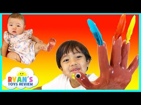 THANKSGIVING CRAFTS FOR KIDS Homemade DIY gifts Play Doh Turkey Surprise Toys Children Activities Video