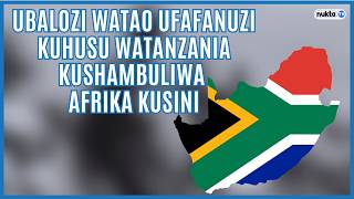 BALOZI JAMES: Hakuna mtanzania aliyeshambuliwa Afrika Kusini