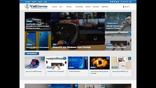 Wordpress Çok Amaçlı Portal Teması Vadi Devrim Tema Tanıtımı