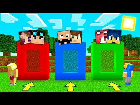 ENTRA Nel PORTALE degli YOUTUBERS su Minecraft ITA!!