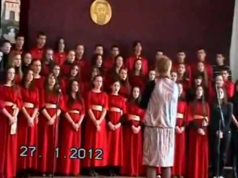 Hor Gimnazije u Čačku - Gusta mi magla padnala