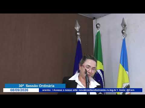 Segue a fala da Vereadora Silvana na 30ª Sessão Ordinária