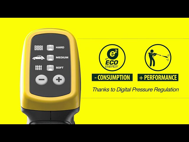 High-pressure water cleaner High-pressure water cleaner with washing programs - LAVOR LVR4 PLUS 160 DIGIT