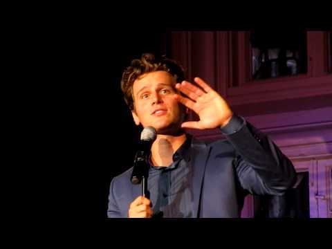 Jonathan Groff Singing "The Lonely Goatherd" from The Sound of Music Live at The Cabaret