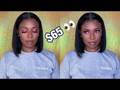 Short Bob Wigs Lace Front Wigs Short Bob Human Hair Short Silky Straight Lace Front Wigs