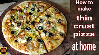 Thin Crust Pizza | Veg Pizza | Kids Pizza | Cheese Pizza | Dominos Style Pizza | Homemade Pizza