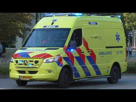 Verschillende Ambulances uit Limburg-Noord met spoed in Nederland