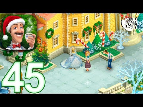 GARDENSCAPES NEW ACRES STORY Walkthrough Gameplay Part 45 - Day 30 (iOS Android)