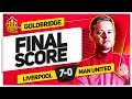 DISGRACEFUL! Liverpool 7-0 Manchester United! GOLDBRIDGE Match Reaction