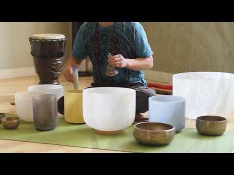 Sound Healing Alchemy - Crystal and Himalayan Singing Bowls