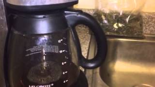 How to make pot tea with a coffee maker