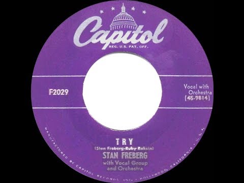 1952 HITS ARCHIVE: Try (Cry) - Stan Freberg