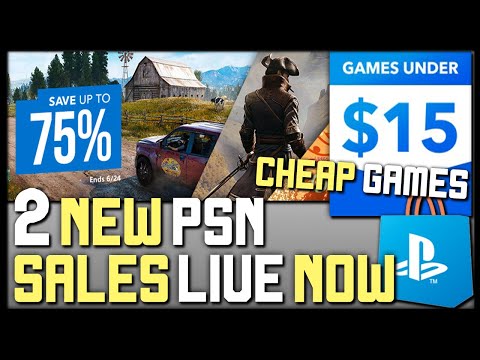 2 NEW PSN SALES LIVE RIGHT NOW - TONS OF PS4 GAME DEALS!