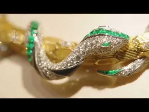 BULGARI 29.45 CTW Diamond Multi-Gem Peridot Tourmaline 18ct YG Vintage Necklace | PA 🇺🇸