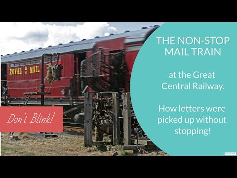 The Travelling Post Office Train at the Great Central Railway