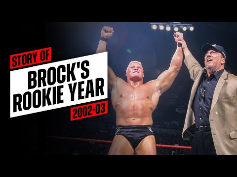Story of Brock Lesnar’s rookie year (2002-03)