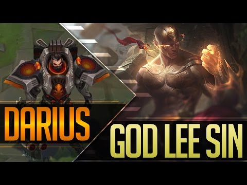 God Fist Lee Sin & Dreadnova Darius Skin Spotlight [GER]