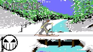 Winter Games (Evercade - The C64 Collection 1) Gameplay