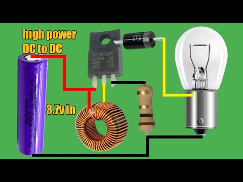 Dc to dc boost converter || high power dc to dc step up converter circuit ||