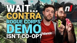 Contra Rogue Corps Has a Demo and It Isn't Co-Op? | Nintendo Switch Gameplay