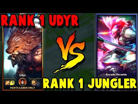 THIS IS WHAT IT'S LIKE TO FACE RANK 1 JUNGLER.. - Challenger to RANK 1