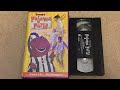 Opening And Closing To Barney S Pajama Party 2001 VHS