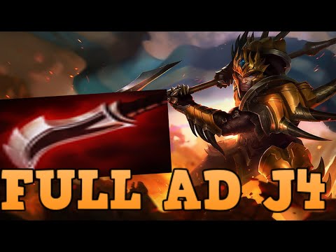 20k Gold Insane Comeback! Full AD Jarvan diamond Ranked game