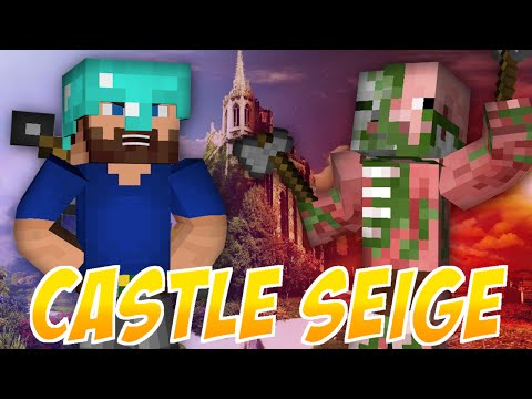 Minecraft: CASTLE SIEGE! - Minecraft Mineplex Minigame