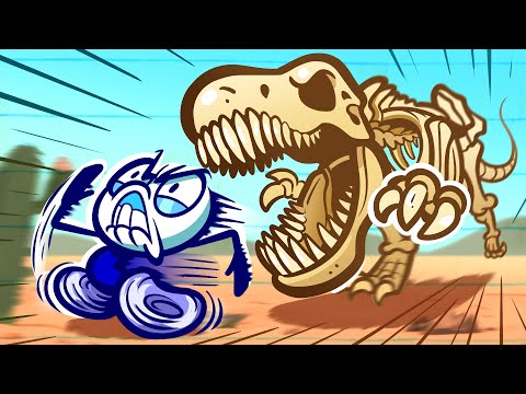 BONE TO BE WILD | Pencilmation Cartoons!