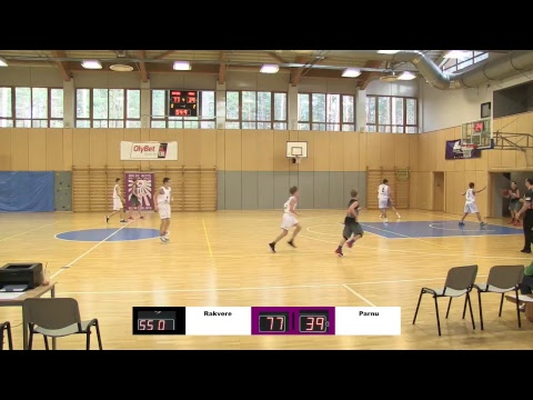 BBBL U15 2018 KK Pärnu/Orissaare 2004 vs Tarvas / Rakvere SK 2004