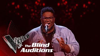 Roger Samuels&#39; &#39;Footprints In The Sand&#39; | Blind Auditions | The Voice UK 2019