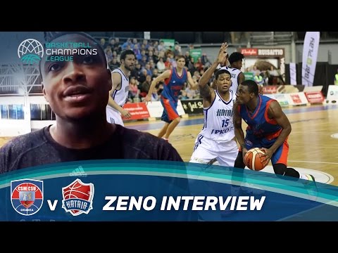 Martin Zeno "It's a different game!" Pre-Game Interview vs. Kataja Basket