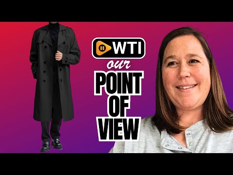 Botten Men's Trench Coat - Long Jacket Overcoat-Oversized Casual Windbreaker Black X-Large - WTI product video review