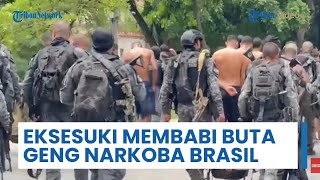 121 Orang Tewas, Polisi Diduga Eksesuki Membabi Buta Tembak Mati Warga di Lokasi Geng Narkoba Brasil