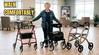 6 Best Rollator Walkers with Seat 2026! Tested for Stability & Style