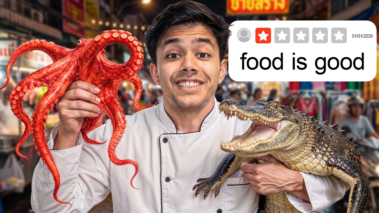 I Tried Viral Street Food around the World!