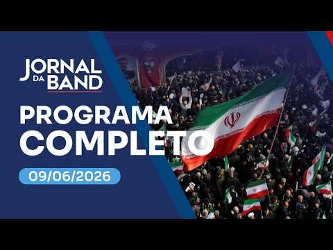 EUA atacam Irã em represália ao abate de helicóptero americano | JORNAL DA BAND - 09/06/2026